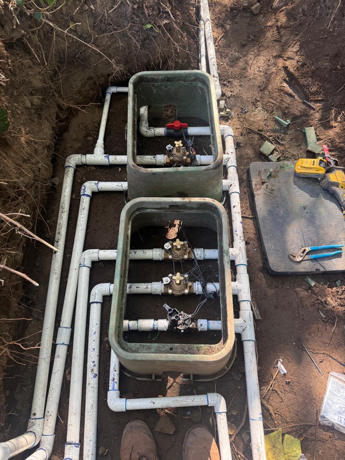 SoCal Landscape & Trees team on an active project