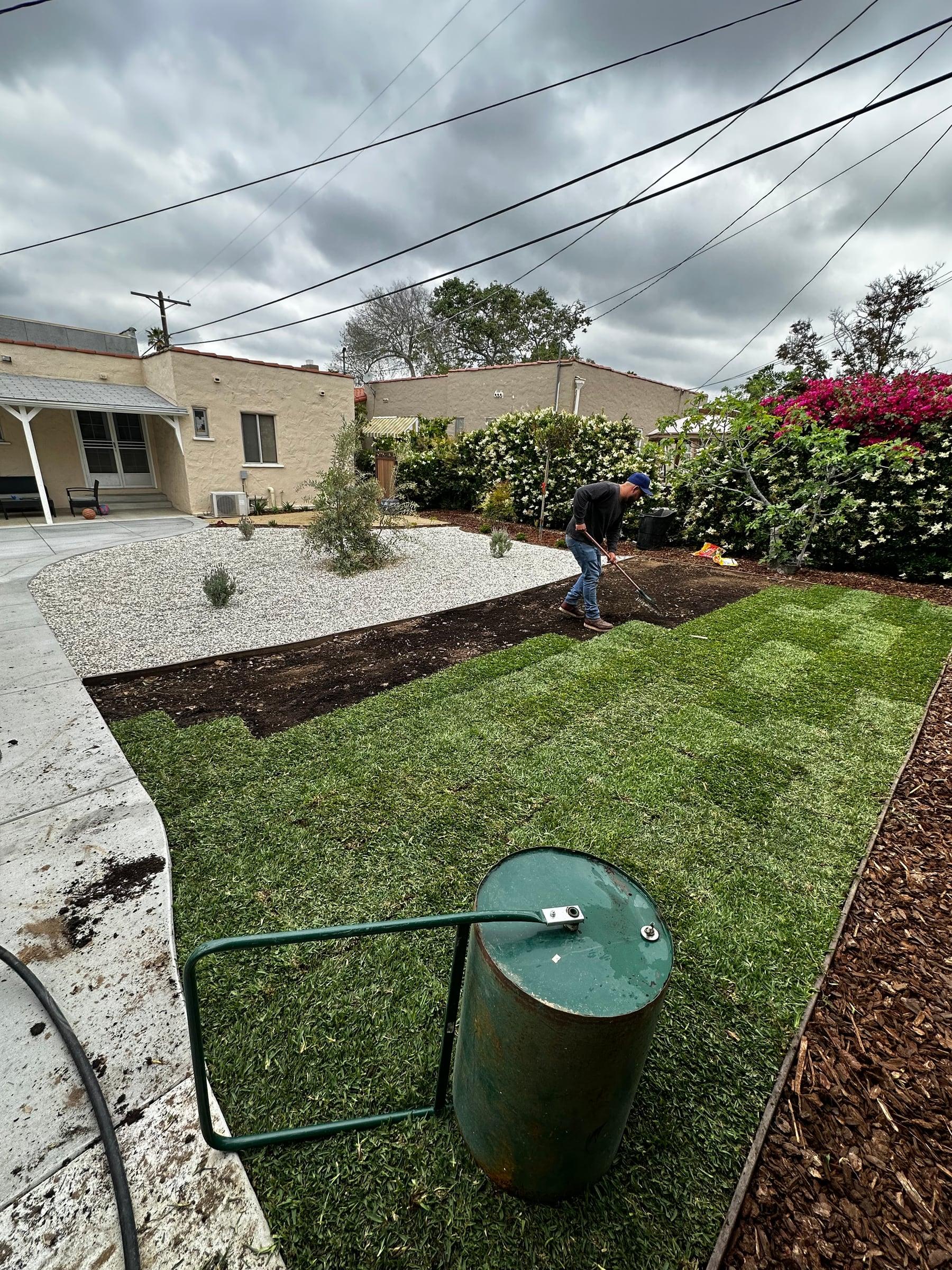 new sod install