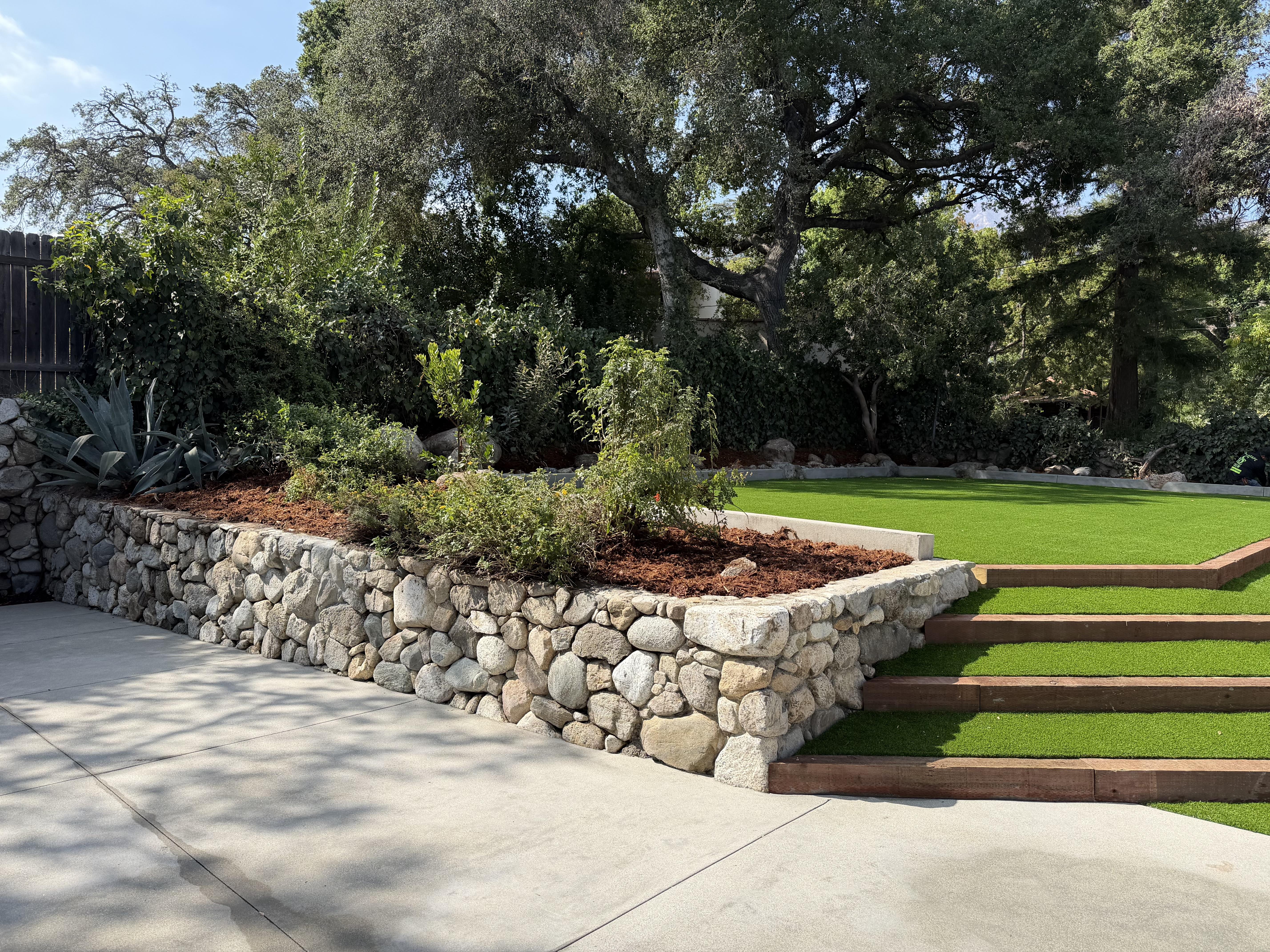 SoCal Landscape & Trees team on an active project