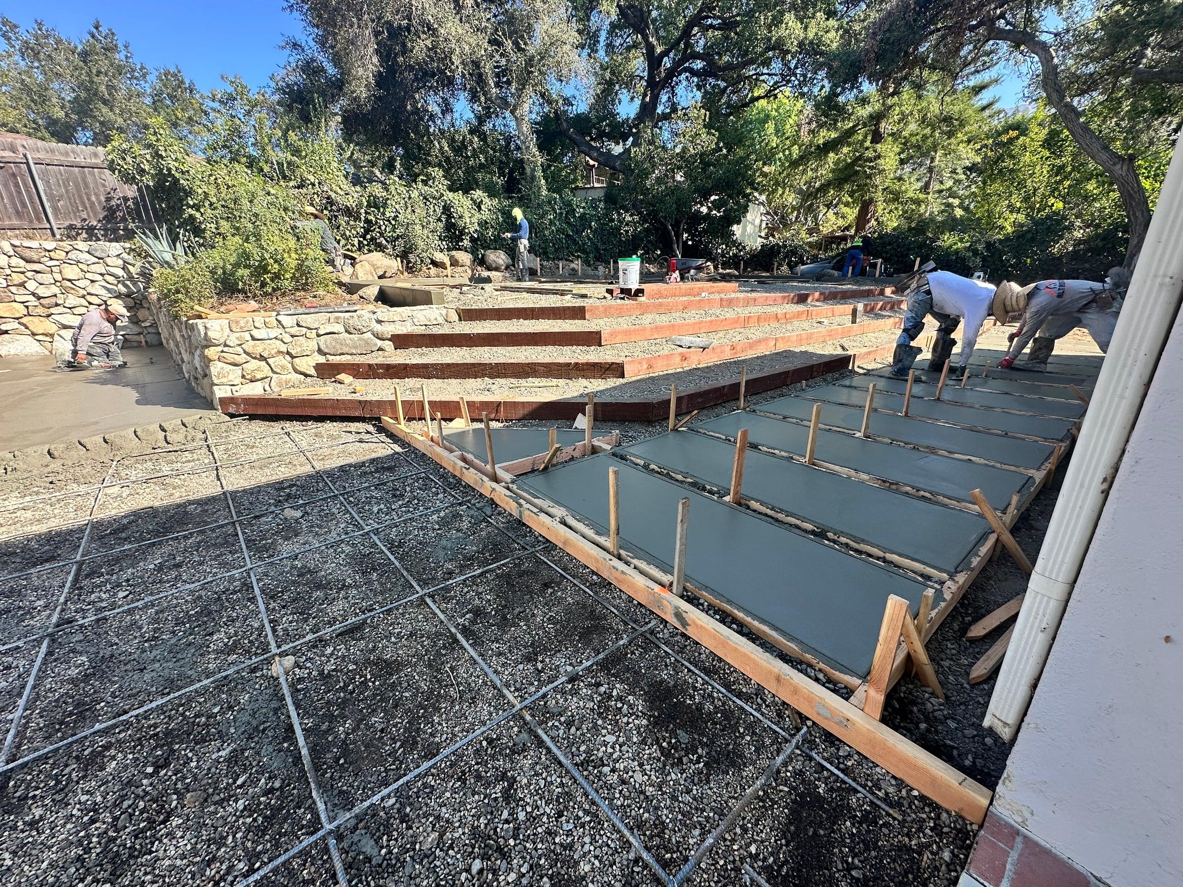 SoCal Landscape & Trees team on an active project
